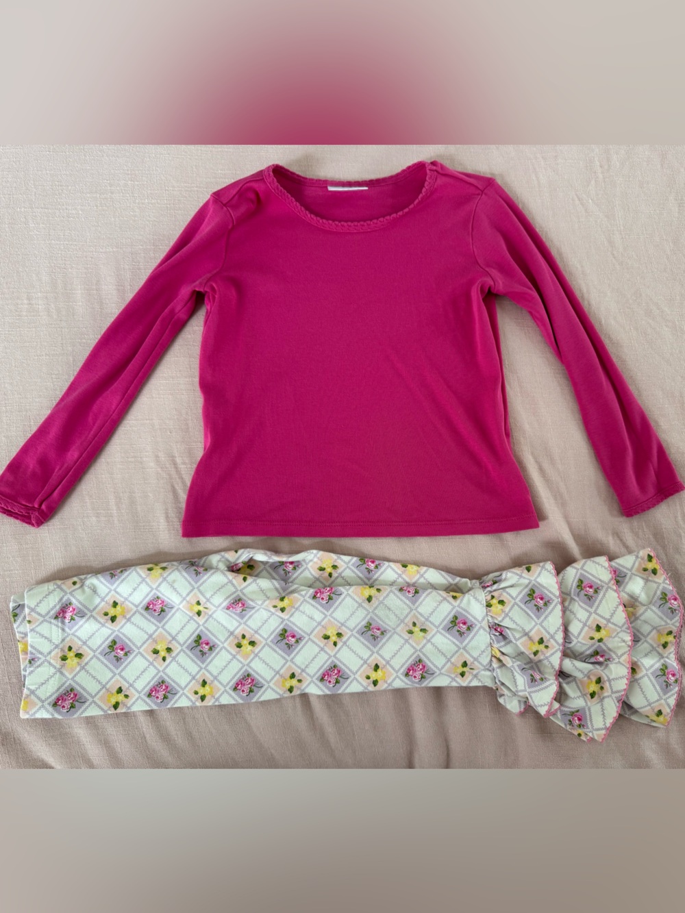Matilda Jane Benny ruffle leggings, Floral Ruffle Pants